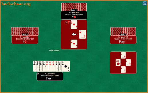 Bid Euchre (TrapApps) screenshot