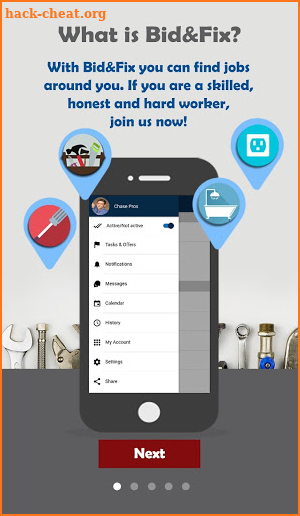 Bid&Fix for Professionals - Get Local jobs screenshot