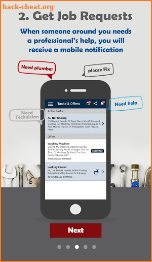 Bid&Fix for Professionals - Get Local jobs screenshot