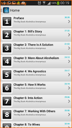 Big Book- Alcoholics Anonymous screenshot