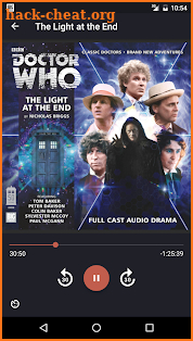 Big Finish Audiobook Player screenshot