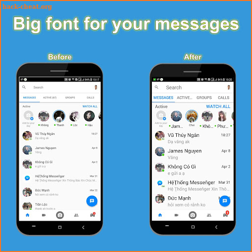 Big font - Enlarge font size screenshot