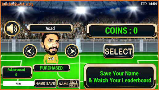 Big Head Super Soccer 2019 screenshot