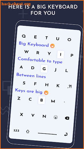 Big Keyboard : Large Keyboard screenshot