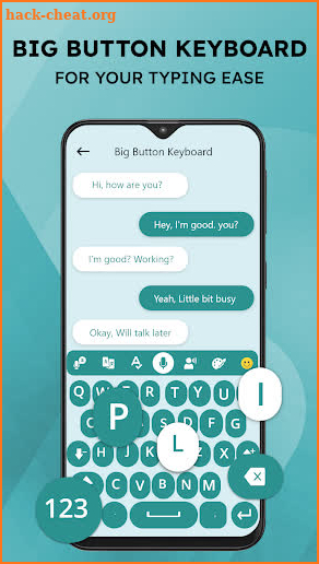 BIG Keys Keyboard: Big Keypad screenshot