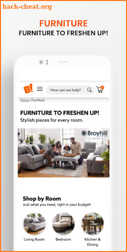 Big Lots! furniture Shopping screenshot