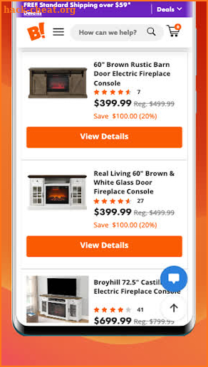 Big lots online shopping screenshot