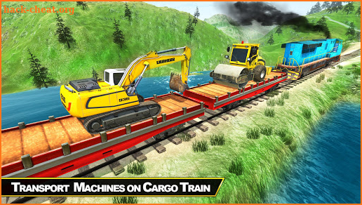 Big Machine Construction Transport Truck Games screenshot