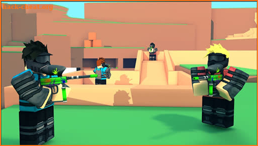 Big Paintball Roblox's Obby World screenshot