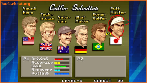 BIG TOURNAMENT GOLF ACA NEOGEO screenshot