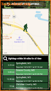 Bigfoot Search Club screenshot