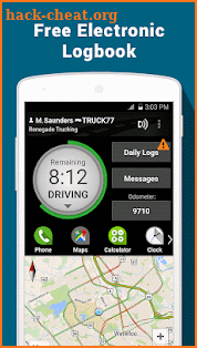 BigRoad Trucking Logbook App screenshot