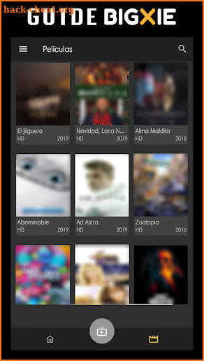 bigxie - películas y series tips bigxie pro screenshot