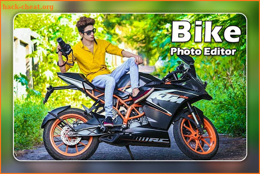 Bike Photo Editor screenshot