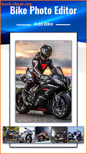 Bike photo editor –Background Changer screenshot