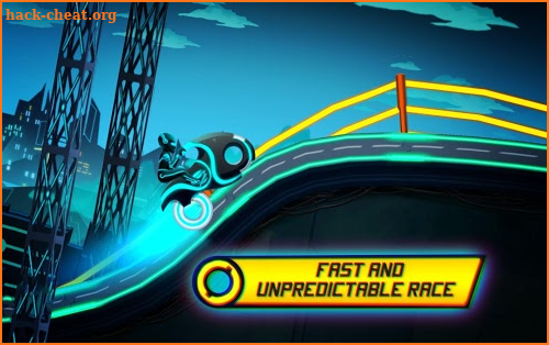 Bike Race Game: Traffic Rider Of Neon City screenshot