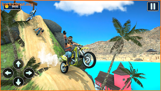 Bike Race Stunt Dirt Bike Game screenshot