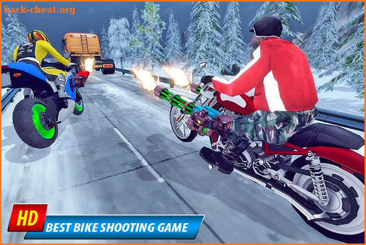 Bike Racing Simulator: Traffic Shooting Game screenshot