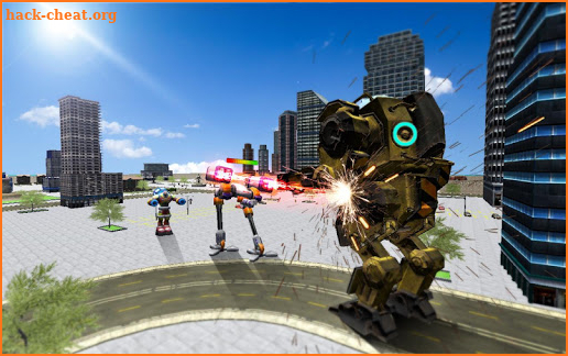 Bike Robot Transformer game: 3D Futuristic Car War screenshot