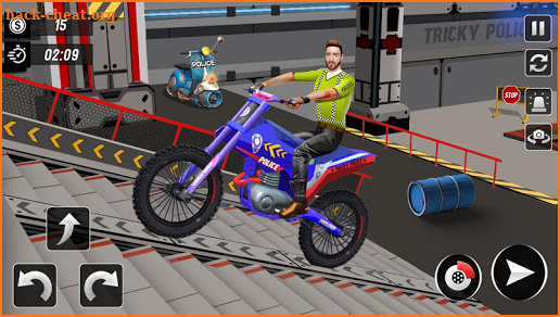 Bike Stunt Police Race Master 3d - Free Games 2020 screenshot