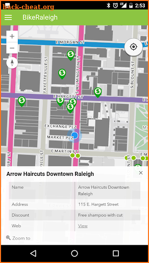 BikeRaleigh screenshot