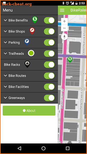 BikeRaleigh screenshot