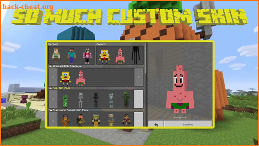 Bikini Bottom City MCPE Mod screenshot