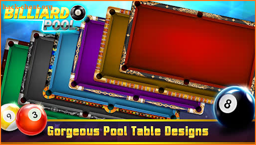 Billiards 8 ball screenshot