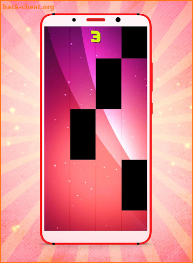 Billie Eilish bad guy Fancy Piano Tiles screenshot