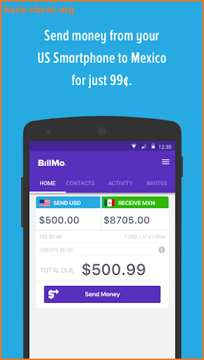 BillMo Money Transfer & Wallet screenshot