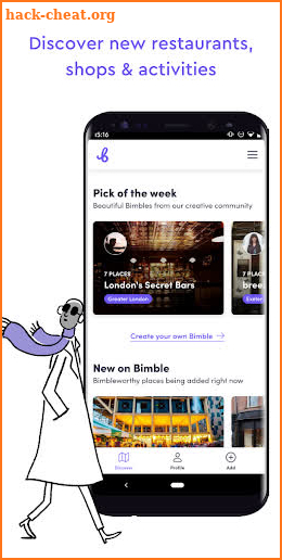 Bimble: Save Your Places. Plan, Discover & Share! screenshot