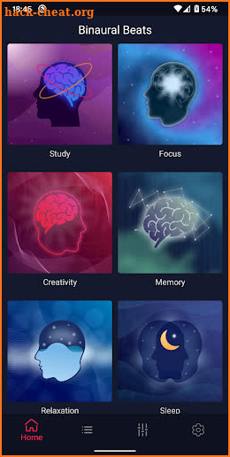 Binaural Beats - study music screenshot