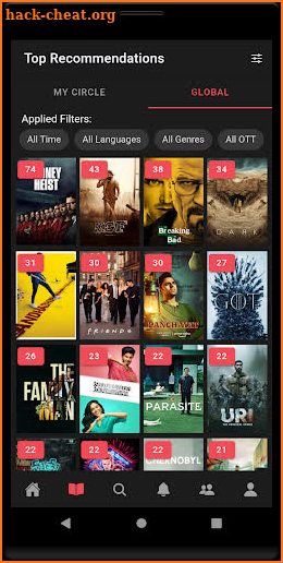 Bingeit - Social Platform for Movie Lovers screenshot