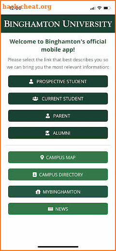 Binghamton University - bMobi screenshot