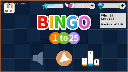 BINGO 1to25 screenshot