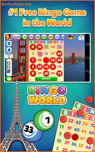 Bingo World - FREE Game screenshot