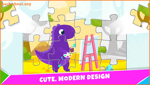 Bini Dino Puzzles for Kids! screenshot