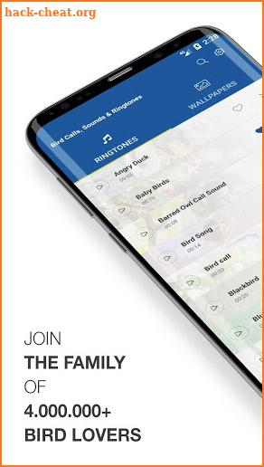 Bird Calls, Sounds & Ringtones screenshot
