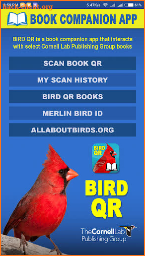 Bird QR screenshot