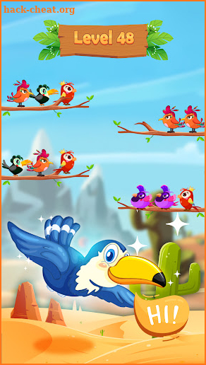 Bird Sort Puzzle: Color Sort screenshot