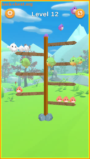 Bird Sort Puzzle:Bird Sort 3D screenshot