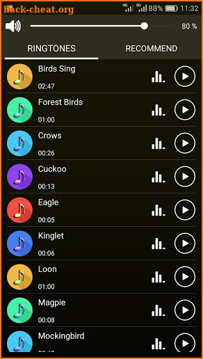 Birds Sounds Ringtones & Wallpapers screenshot