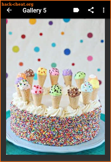 Birthday Cake Ideas screenshot