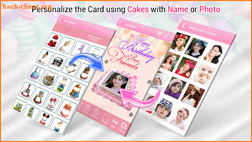 Birthday Cake with Name Photo & Audio Songs screenshot