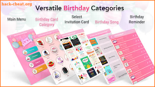 Birthday Cake with Name Photo & Audio Songs screenshot