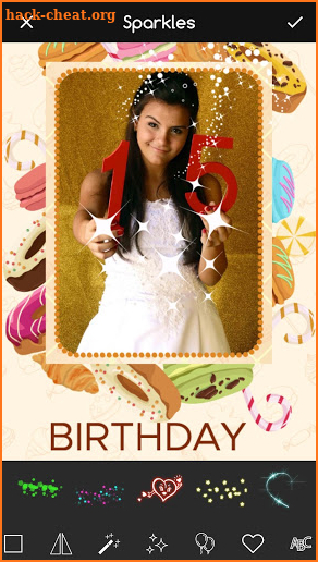 Birthday Frames for Pictures screenshot