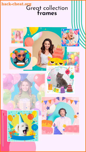 Birthday Frames Photo Editor screenshot