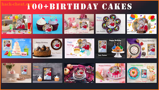 Birthday Greeting Card Maker screenshot