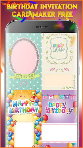 Birthday Invitation Card Maker Free screenshot