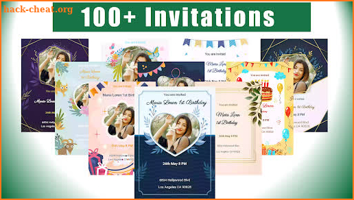 Birthday Invitation Maker screenshot